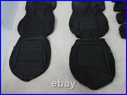 Leather Seat Covers Fits Kia Sorento L LX S 2020 Black Z21