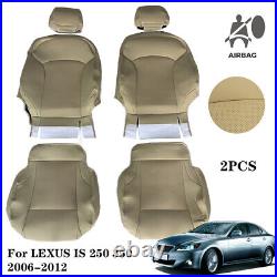 Leather Tailored Front Seat Covers Fit For Lexus IS 250 350 2006-2012