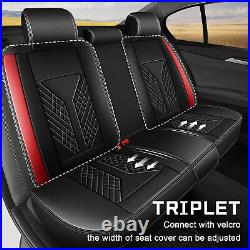 Luxury Front&Rear FOR Chevrolet Equinox 2018-2024 Leather 5-Sits Car Seat Covers