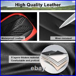 Luxury Front&Rear FOR Chevrolet Equinox 2018-2024 Leather 5-Sits Car Seat Covers