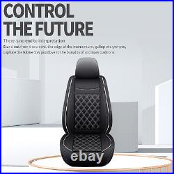 Luxury SUV Car Seat Covers Full Set Leather Front Rear 5/2 Seat for Nissan Kicks