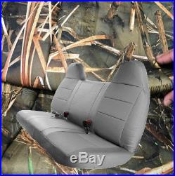 MUDDY WATER CAMO Bench Seat Cover Molded Headrest F-Series Automotive Thick