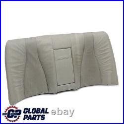 Mercedes-Benz S-Class W220 Rear Seat Backrest Bench Leather Cover Grey