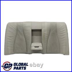 Mercedes-Benz S-Class W220 Rear Seat Backrest Bench Leather Cover Grey
