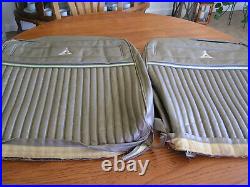 NOS 1964 DODGE POLARA Golden Anniversary Gold CORRECT Vinyl Seat Covers