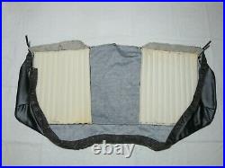NOS 1972 Barracuda / Challenger Rear Bench Vinyl Seat Cover Black