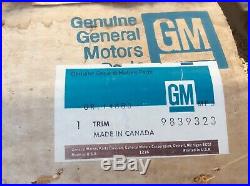 NOS OEM GM 1971-1972 Chevelle SS454 Malibu Elcamino Bench Seat Upper Lower Cover