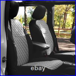 Neoprene Custom Fit Car Seat Covers for 2007-2018 Jeep Wrangler JK 4DR Full Set