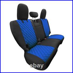 Neoprene Custom Fit Car Seat Covers for 2018-2021 Jeep Wrangler JL 4DR Rear Set