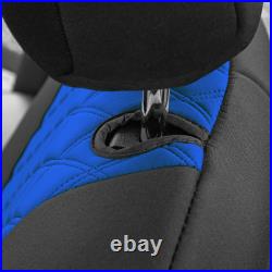 Neoprene Custom Fit Car Seat Covers for 2018-2021 Jeep Wrangler JL 4DR Rear Set