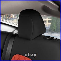 Neoprene Custom Fit Car Seat Covers for 2020 2024 Tesla Model Y Rear Set