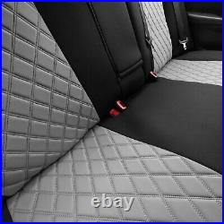 Neoprene Rear Set Custom Fit Seat Covers for 2012-2017 Toyota Camry