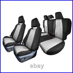 Neosupreme Custom Fit Car Seat Covers 19-22 Toyota Rav4 LE XLE Limited Rear