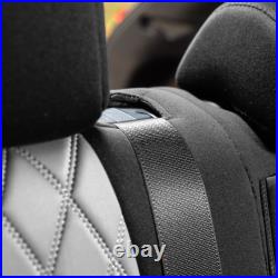 Neosupreme Custom Fit Car Seat Covers 19-22 Toyota Rav4 LE XLE Limited Rear