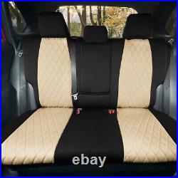 Neosupreme Rear Custom Fit Seat Covers 2021-2022 Toyota Rav4 Hybrid Hybrid Prime