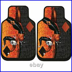New Harley Quinn Auto Car Seat Covers Floor Mat Keychain Cover Set For Jeep