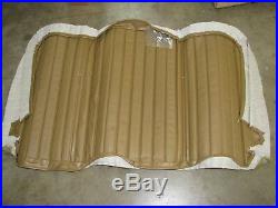 New Nos Genuine Gm 76-77 Chevy Luv Bench Seat Back Cover Vinyl Saddle 94025402