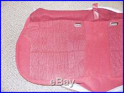 New OEM Ford Bench Seat Cushion Cover Red Bronco Damage