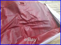 Nos Ford 1980-86 Truck & Bronco Truck Bench Seat Cover Red Bottom Only