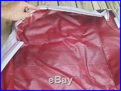 Nos Ford 1980-86 Truck & Bronco Truck Bench Seat Cover Red Bottom Only
