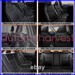 (Not For Hybrid) For Toyota RAV4 2019-2023 FULL SET Leather Seat Covers New