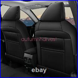 (Not For Hybrid) For Toyota RAV4 2019-2023 FULL SET Leather Seat Covers New