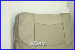 OEM 15-17 CADILLAC ESCALADE ESV Leather 2nd Row 60/40 Bench SEAT Cover Shale Tan