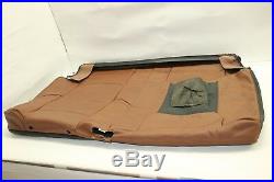 OEM 15-17 ESCALADE 2nd Row 60% Bench Top Seat Cover Brown Vecchio LEATHER