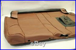 OEM 15-17 ESCALADE 2nd Row 60% Bench Top Seat Cover Brown Vecchio LEATHER