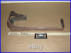 OEM 60 Cadillac Sedan Deville Flat Top RIGHT POWER BENCH SEAT TRACK COVER TRIM