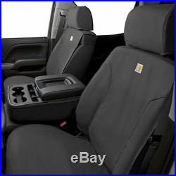 OEM GM Carhartt Front Split Bench Seat Cover Package Gravel 14-19 Chevrolet GMC