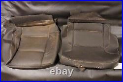 OEM Rear Bench Black Leather Seat Covers 14-18 Chevrolet Silverado 1500
