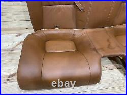 Oem 02-07 Lexus Sc430 Rear Lower Upper Seat Cover Leather Cushion Saddle