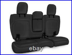 PRP 2018+ for Jeep Wrangler JLU/4 door Rear Bench Cover with Leather Interior