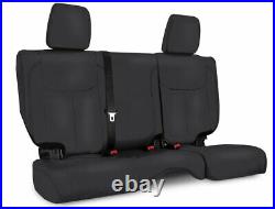 PRP Seat Cover for'13-18 Jeep Wranger JK 2 Door Rear Bench (B023), BLACK Vinyl