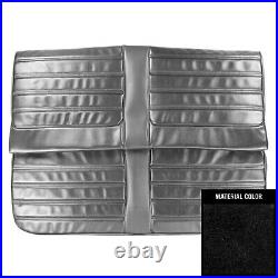 PUI 1971 Oldsmobile Cutlass/S/442 Hardtop Black Rear Bench Seat Cover