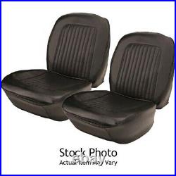 PUI 65AS4D05B 1965 Chevelle Front Bench Seat Upholstery, Aqua