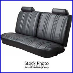 PUI 73XS10C 1973-1974 Nova 2 Door Rear Seat Upholstery, Black