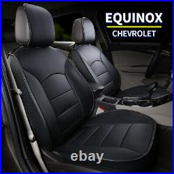 PU Leather Car Seat Cover Full Set Waterproof Seat Cushion Fit Chevrolet Equinox