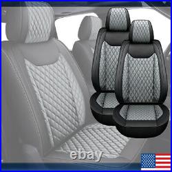 PU Leather Car Seat Covers Set 5-Seats For Dodge Ram 1500 2009-2021 2500 3500 US