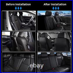 PU Leather For HYUNDAI Kona 2008-2024 Car 5 -Seat Covers Front Rear Cushion Set