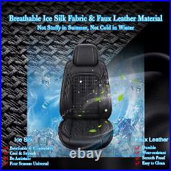 PU Leather For HYUNDAI Kona 2008-2024 Car 5 -Seat Covers Front Rear Cushion Set