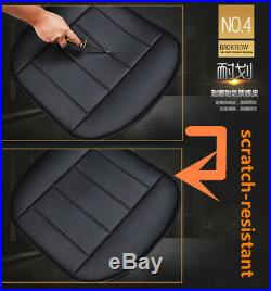 PU Leather Seat Cover Split type Front & Rear Cushion Bench Option All Season