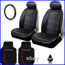 Pair New Universal Sideless Car Truck Front Seat Cover Floor Mats for Dodge