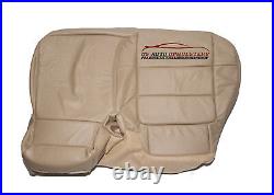 Passenger Side Bench Bottom Leather Seat Cover Tan 01 Ford F250 F350 Lariat