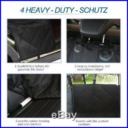 Pet Hammock Car Seat Cover SUV Rear Bench Protector Mat Waterproof for Dog & Cat