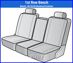 Plush Velour Seat Covers for 2019-2022 Ford F-450 Super Duty
