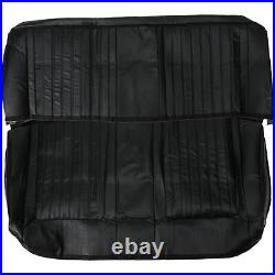 Procar 80-9210-51 Black Vinyl Rear Seat Cover, 1966-67 Nova