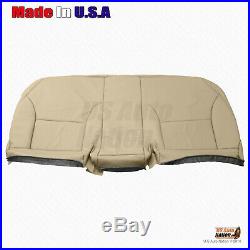 REAR Bench Bottom Tan Perforated Leather Cover For 2002-2006 Lexus ES300 ES330