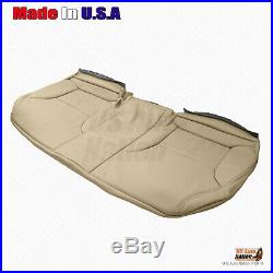 REAR Bench Bottom Tan Perforated Leather Cover For 2002-2006 Lexus ES300 ES330